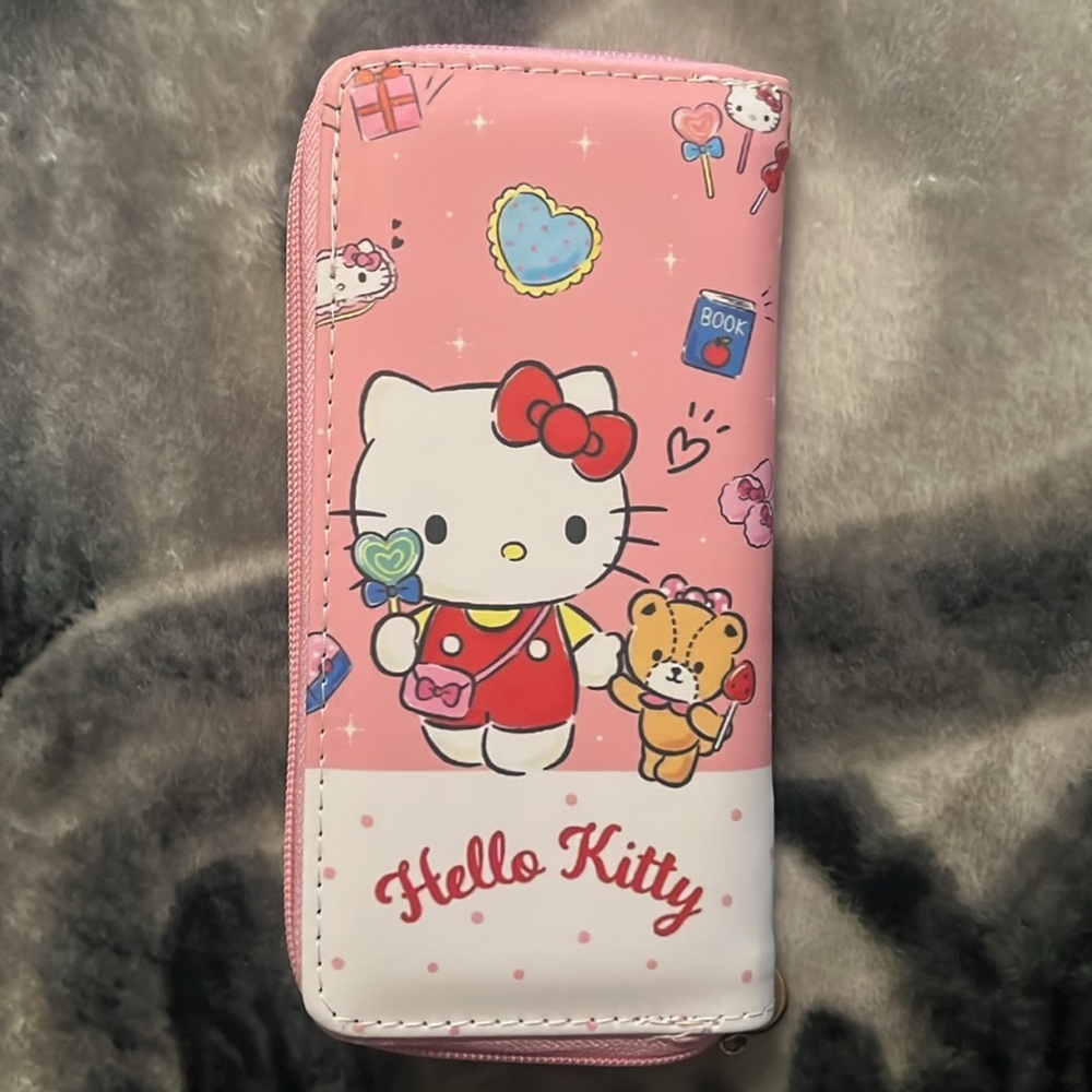 Hello Kitty Zip Around Wallet